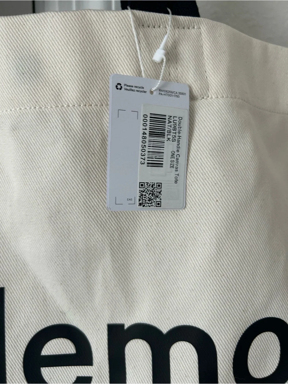 lululemon athletica bag offer